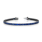 Blue Sapphire Tennis Bracelet