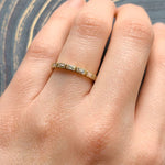 French Cut Eternity Band