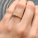 French Cut Eternity Band