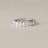 Oval Cut Diamond Eternity Ring