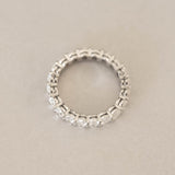 Oval Cut Diamond Eternity Ring