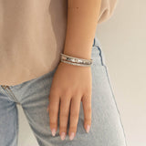 Flexible Diamond Tennis Bangle Bracelet