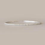 Flexible Diamond Tennis Bangle Bracelet