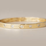 Fancy Diamond Bangle Bracelet