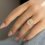 2.02 ct. 'Moval' Cut Diamond Ring