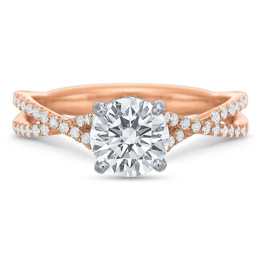 Gold White Designer Engagement Rings, Size: Regular at Rs 1200000 in Surat